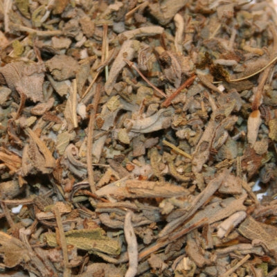 Monokräuter Salbeiblätter geschnitten