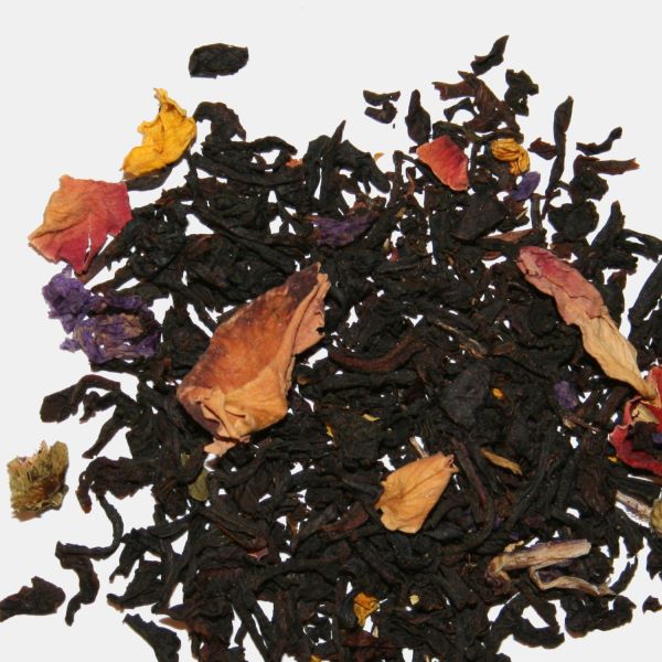 Schwarzer Tee Frühlingsmischung Maracuja