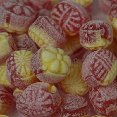 Kramers-Erdbeer Rhabarber Vanille-Bonbons 120g